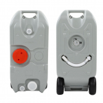 Vee Kandek&auml;ru Kaasaskantav RV HDPE Vee Kandek&auml;ru 40L Suure Mahutavusega Universaalne Sobivus RV jaoks