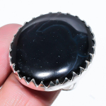 Banded Agate Handmade 925 Sterling Silver Gift Jewelry Ring Size 7 d7i53