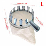 Metallist puuviljakorjaja Aiandus &Otilde;un Virsik High Tree Korjaja P&otilde;llumajandusaed Riistvara T&ouml;&ouml;riistad Puuviljap&uuml;&uuml;dja ​​Aiandustarbed L