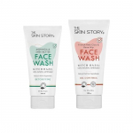 The Skin Story Face Wash Combo, French Red Clay & Rose Hip Face wash(100g) and Moringa & Shea Butter Face wash (100ml) Pack of 2