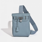 2025 Uus Unisex Pealmine Kiht Lehma Nahast Rinnakott &Otilde;lakott Ehtsast Nahast Seljakott Lukuga Riputatava Kaunistusega 17 x 8 x 27CM+silver buckle