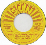 7-tolliline plaat JERRY LEE LEWIS - Whole Lotta Shakin' Going On SUN18 Sun 1979 UK Rock Kasutatud