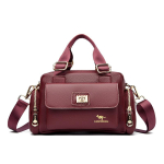 &Uuml;he &otilde;laga kott Moodne ja vabaaja crossbody kott S&uuml;gisene ja talvine k&auml;es kantav kott must