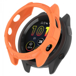 TPU kaitse&uuml;mbris Garmin Forerunner 265 265S 965 &otilde;&otilde;nsate kellakaitse&uuml;mbriste jaoks, kate kriimustusvastase kaitseraua tarvikute jaoks Forerunner265 oranž