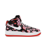 Nike Air Force 1 Mid EasyOn SE GS Flower Power Laste tossud Must Roosa-Rise Pikantne-Punane FQ3692-001 37.5