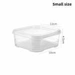 350ML Toidukvaliteediga Plastikust Ruudukujuline V&auml;rskushoiu N&otilde;u K&uuml;lmiku jaoks puhas