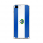 Coque iPhone &ndash; Drapeau Salvador &ndash; iPhone 7 Plus &ndash; Supp &ndash; Mitmev&auml;rviline &ndash; L&auml;bipaistev silikoon