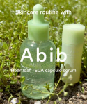 Abib Heartleaf TECA Capsule Serum Calming Drop Duo & Mini Calming Toner Skin Booster 30ml &ndash; Soothing Repair & Hydration Set
