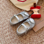 T&uuml;drukute Korea stiilis v&auml;ikesed nahkkingad lastele paelaga printsessikingad kerged Mary Jane kingad beebit&uuml;druku madala s&auml;&auml;rega &uuml;hekordsed kingad 21 valge