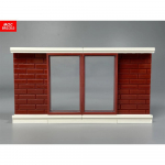 MOC Klotsid Liugsiiniga Uks 1x4x6 Raam 60596 92589 Maja Seina Kokkupandavad Osad Ehitusplokk Plastikm&auml;nguasi lapsele