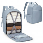 Likros k&auml;sipagasi seljakott Ryanairile 40x20x25 salongikott, Easyjetile 45x36x20 kerge lennuki k&auml;sipagasiga reisikott Small sinine