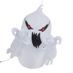 Halloween Inflatable Ghost Decoration Built in Light for Patio Lawn Festival