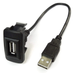 Toyota Daihatsu Subaru &uuml;hilduv l&uuml;litiava, USB-port, navigatsioon, heli, &uuml;henduvuskommunikatsioonipaneel, USB Toyota B type must