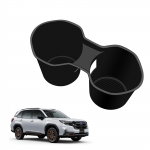 Temiry Subaru Forester SL-seeria (Aprill 2025 ja hilisemad) Joogitopsihoidja Silikoonist Keskkonsool must