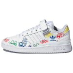 adidas Forum Low &Uuml;ldtr&uuml;kiga Unisex Tossud Valge Pilvevalge S&uuml;damik-Must GW4922 36