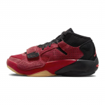 Air Jordan Zion 2 GS Punane Suede Kummi Laste Tossud University-Red Bright-Crimson Gum-Yellow DV2463-600 38