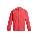 Under Armour Stormproof Cloudstrike Veniv Jakk &Uuml;hev&auml;rvilise Logotr&uuml;ki ja T&otilde;mblukuga Kapuutsi ja T&otilde;mblukuga Meeste Jakk 1376066-628 L
