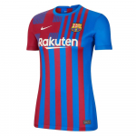 Nike F&auml;nni versioon 21-22 hooaja Barcelona kodus&auml;rgi logo kiiresti kuivav l&uuml;hikeste varrukatega naiste s&auml;rk sinine CV8182-428 L