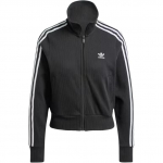 Adidas Originals Lukuga Moeribaadega Vabaaja Retro Spordijakk Seisva Kraega Naiste Jakk Must IY7278 2XS