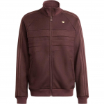 Adidas Originals Archive Treeningjakk V&auml;litingimusteks Vabaaja Vintage Spordi T&otilde;mblukuga Triibuline Seisukrae Jakk Meeste Jakid Varjupruun IZ3271 L