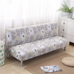 Elastne libisemiskindlad tr&uuml;kitud diivanvoodikatted ilma k&auml;etugedeta 150-190cm Sofa Bed