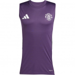 Adidas Manchester United Jalgpalli Seeria &Uuml;mmargune Kaelus Varrukateta Spordi Vabaaja Vest Meeste Vestid JP3110 M