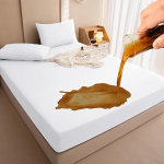 Super Veekindel Voodi Paigaldatav Lakan Voodipesukomplekt Voodimadratsi Kate Vett H&uuml;lgav Voodikate Voodikate Kummipaelaga Madratsikaitse Kate 80x200cm Only a sheet