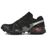 Salomon Speedcross 3 V&auml;lispordikangas S&uuml;nteetiline Nahk Madal L&otilde;ige Jooksujalatsid Unisex Jooksujalatsid Must 410855 36⅔