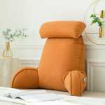 J&auml;&auml;siidist lateksist voodipeatsipadi: Pehme seljatoepadi diivanile ja voodile jaheda mugavusega Armrest Cushion 75x58CM - Bamboo Charcoal