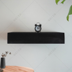 Ujuv sahtliga salasahtliga riiul elutuppa v&otilde;i kontorisse hoiukarp Kaunistused salasahtlitega Maagiline klapp 40x21x5.2cm gray