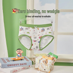 Crayon Shin-chan Women's Antibacterial Cartoon Briefs 5-Pack L (100-120 jin)
