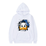 Disney Tuhkru Muster Kapuutsiga Pikkade Varrukatega Kampsun S&uuml;gis ja Talv Disney Tipp Anime Kapuutsiga Harajuku Kapuutsiga Dressipluusid M white