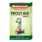 Baidyanath Prost Aid Meestele 50 tabletti | Toetab eesn&auml;&auml;rme tervist ja kuseteede heaolu | Looduslik Ayurveda toidulisand mugavuse ja voolavuse jaoks