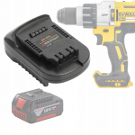 Rosfix Adapter Aku Bosch 18V to Dewalt 18V &ndash; &Uuml;hilduvus T&ouml;&ouml;riistadega Dewalt 18V | Tugev Konstruktsioon | Lihtne Paigaldus