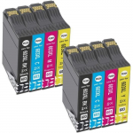 &Uuml;hilduvad tindikassetid Epson 603XL jaoks Epson Expression Home XP-3100 XP-4100 XP-3105 XP-4105 Workforce WF-2810 WF-2 260 jaoks