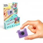 Canal Toys &ndash; Photo Creator &ndash; Appareil Photo et Vid&eacute;o Num&eacute;rique Mini Cam&rsquo; &ndash; Vintage - avec Porte-cl&eacute; et Carte SD 1Go Incluse &ndash; CLK 06 lilla