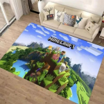 Stiilne 3D M-C Pikselkunsti Vaip Elutuba Magamistuba Vaip Lihtsalt Puhastatav Vaip Vastupidav Mugav Diivani Tooli Kodu Dekoor 80x120cm