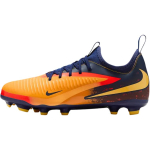 Erling Haaland x Nike Phantom 6 Low Academy MG GS Laser Orange Blue Void Laste Jalgpalliketsid Lemon-Venom HQ2032-800 38.5