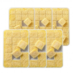 Silicook K&uuml;&uuml;slaugu ja Sibulakuubikute Toiduhoiukarp V&auml;ike 3 tk + Suur 3 tk