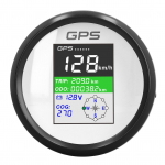 85mm GPS-kiirusm&otilde;&otilde;tur S&otilde;lmed Mph Km/h Multifunktsionaalne DC9‑32V TFT-ekraan IP67 Veekindel L&auml;bis&otilde;idum&otilde;&otilde;dik Auto Veoauto Mootorratta jaoks