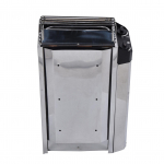 3,6 kW roostevabast terasest saunakeris sisejuhtimispuldiga saunaruumide varustus 230 V saunakeris saunakeris saunatarvikud