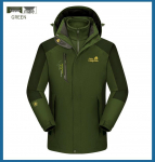 Jack Wolfskin Jie Lu 3-in-1 tormijakk: Fliisvoodriga S&uuml;gis/Talvine V&auml;litingimuste Paaride Jakk Meestele ja Naistele. 4XL