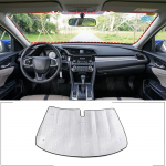 For Honda Civic FC FK 2016-2022 aluminum foil Silver Car Front Windshield Thermal Curtain Shading Sunscreen Car 2016-2021