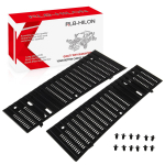 66815-0S700 66814-0S700 Vent Cowl Grille Black With Clip fit for Nissan Hardbody Navara D21 Ute Pickup