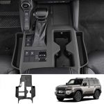 LHD RHD For Toyota Land Cruiser 250 Prado LC250 2024 2025 silicone rubber Center Console Gear Shift Panel Cover Trim Accessories Left hand drive