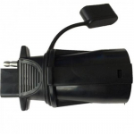 4 to 7 Pin Blade Towing Hitch Plug Adapter Connector For Car RV Trailer Camper