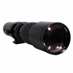 500mm F8-32 fikseeritud fookusega teleobjektiiv t&auml;iskaader-SLR- ja peeglita kaameratele T Mount