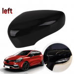 Glossy black /White Rearview Mirror Cover Shell For Renault Clio 4 Mk4 / Zoe / Captur 2012 2013- Door Wing Mirror Case 1xGlossy Black Left