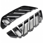 For BMW X3 G45 2025+ ABS Glossy Black Car Front Grille ect Screen Decorative Sticker Car Exterior Accessories Glossy black