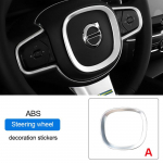 For Volvo S90 XC60 V90 S60 XC90 v90 v60 steering wheel trim sequin frame button interior trim supplies Decorative car stickers v60 2020-2025